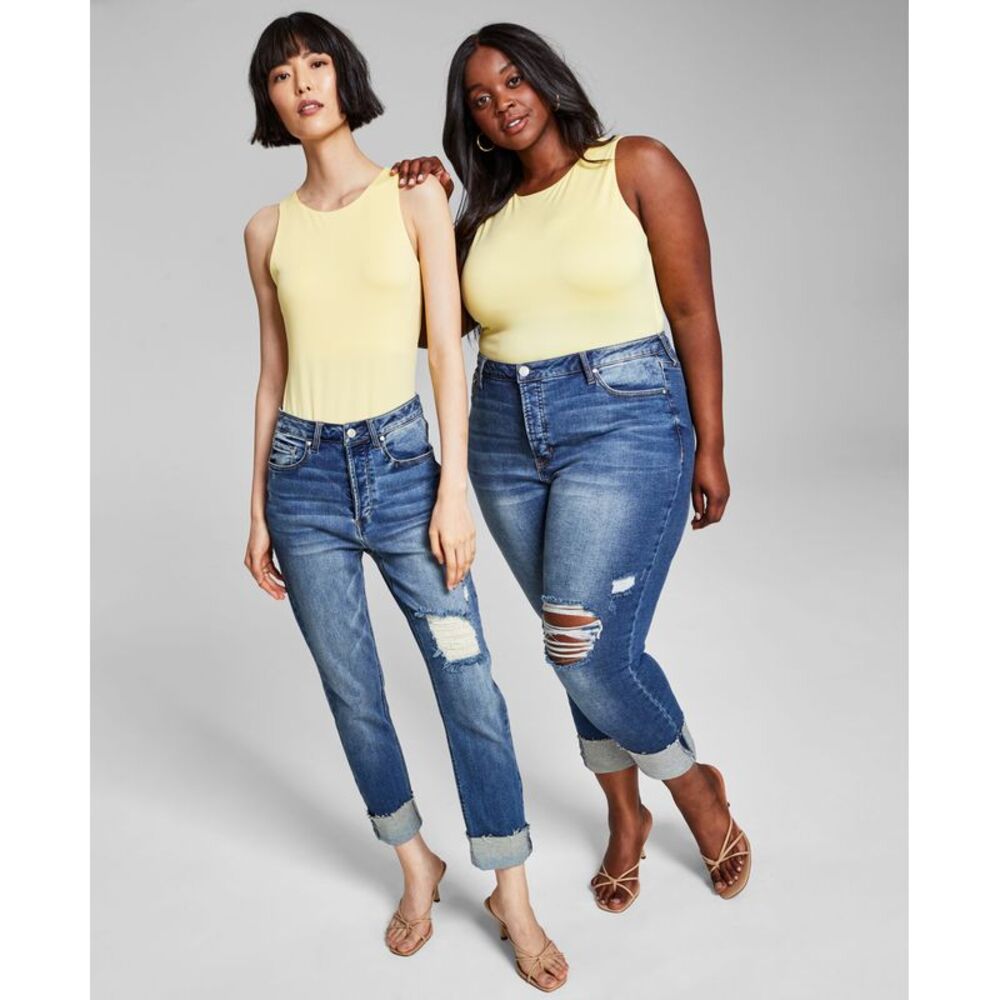 And Now This Now This Womens High Neck Bodysuit